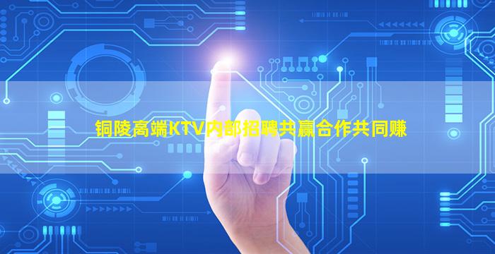 铜陵高端KTV内部招聘共赢合作共同赚